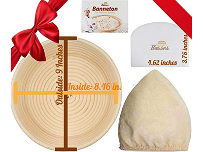 Loaf Banneton Flour Paper Bosses Food52 Using A 14 Inch Cleaning Homemade