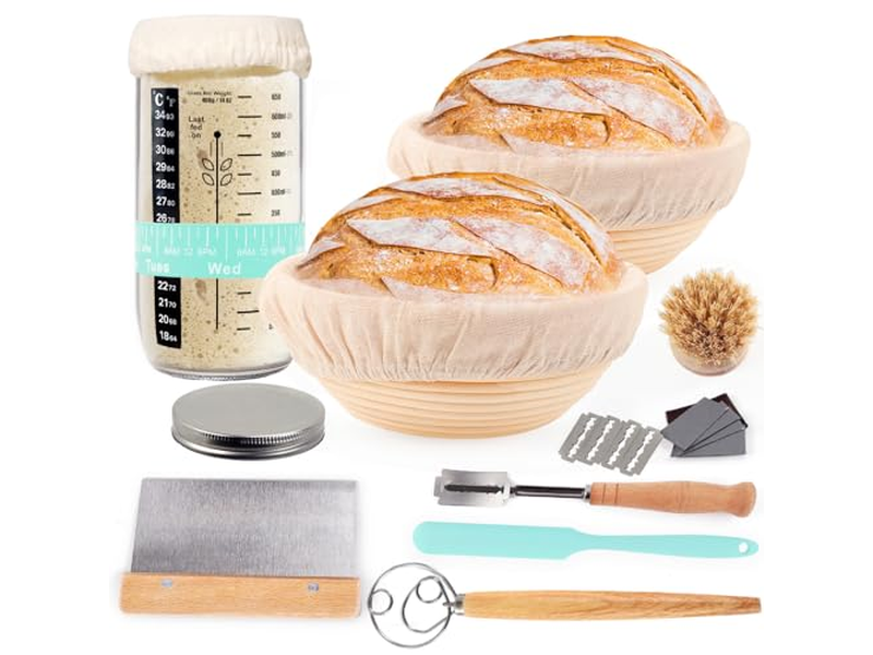 Profing Basket Proofer Banetton Benetton Fermenting Making Kit With Cover