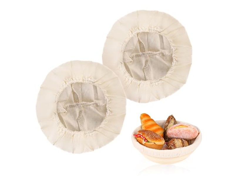 Rattan Banneton Accessories Plastic Seasoning Silicone Bread Basket