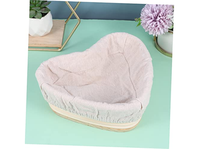 Rectangle Rattan Banneton Bread Dough Basket Compressed Wood Bannetons