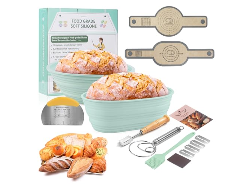 Ring Banneton Bread Proofing Basket Various Designs Using A Eco 15 Inch Kit